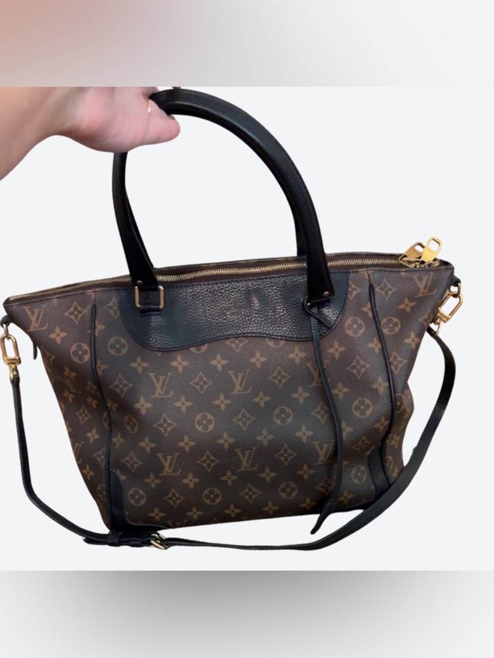 Pre-owned Authentic Louis Vuitton Monogram Estrela Noir GM